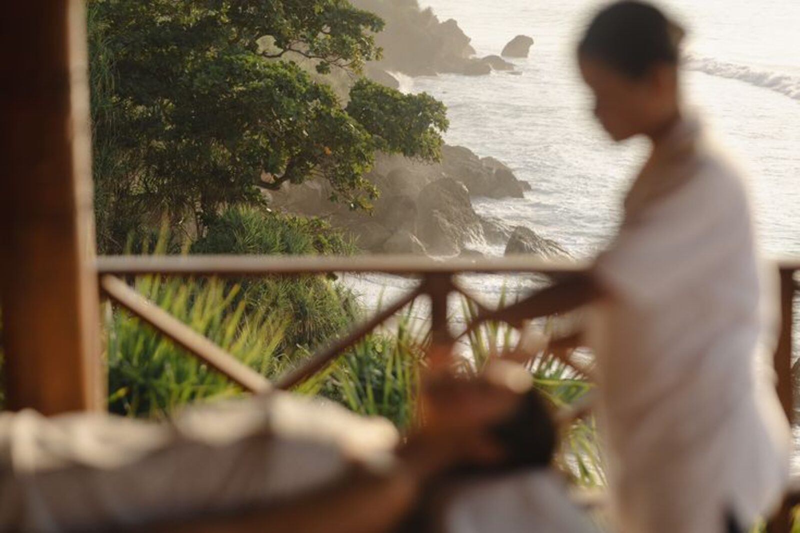 Oceanview spa treatment in Punta Mita